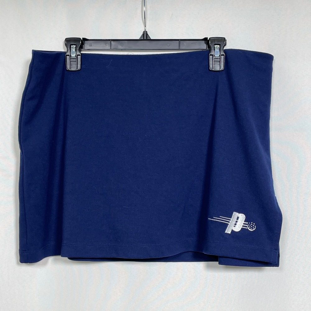 Prince Pickleball Navy Blue Athletic Skort Built-in Shorts Women's XXL NWT